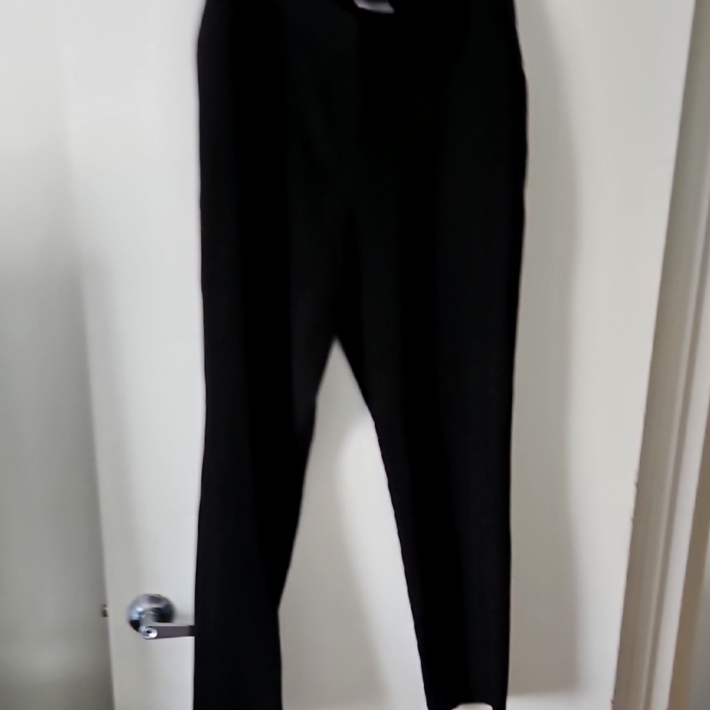 Le Suit Black Wide Leg Pants